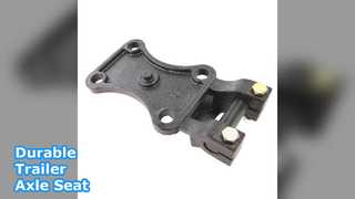 Eje de remolque Asiento de resorte Cuerpo Fuwa Tipo americano